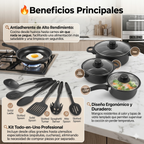🍳BATERIA DE COCINA ROYAL MARK™️ X 13 PIEZAS